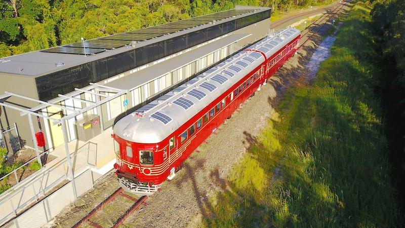 Photo of World's first 100% Solar Powered Train in Australia